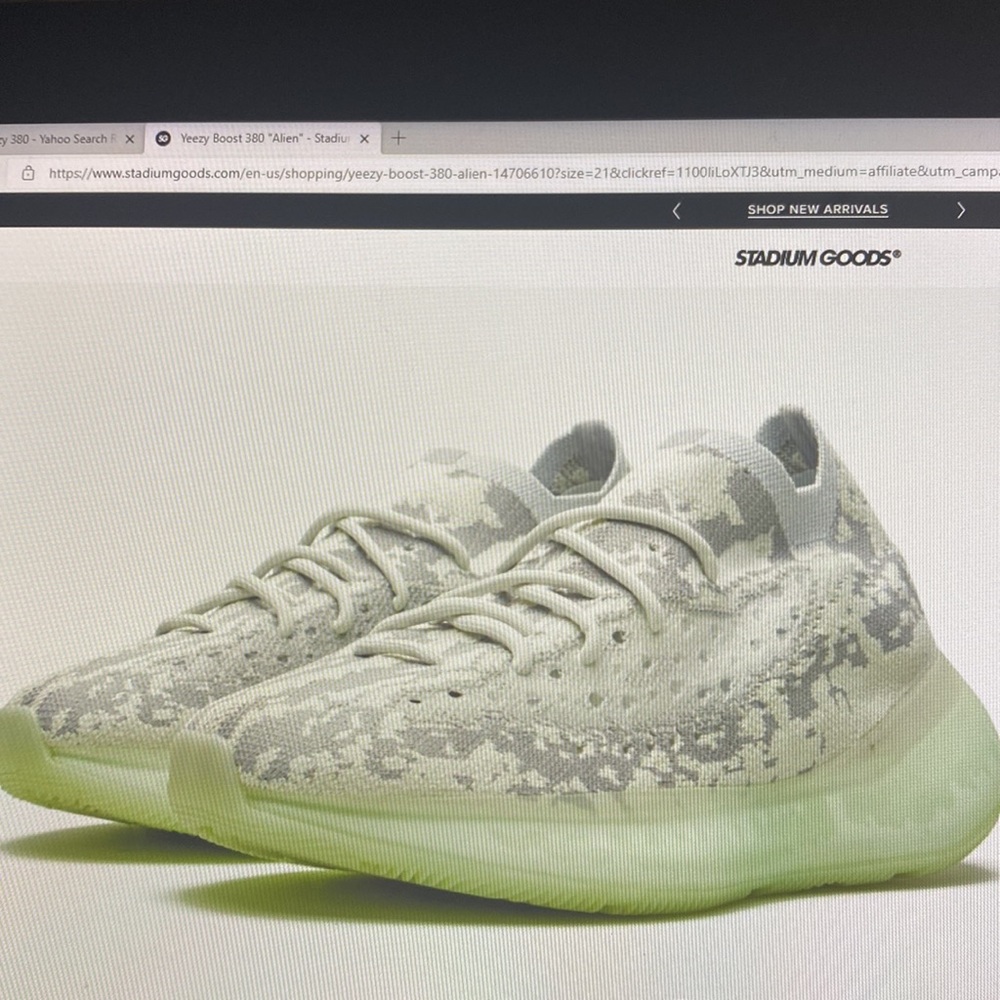 Yeezy boost 380 Alien “ Authentic “